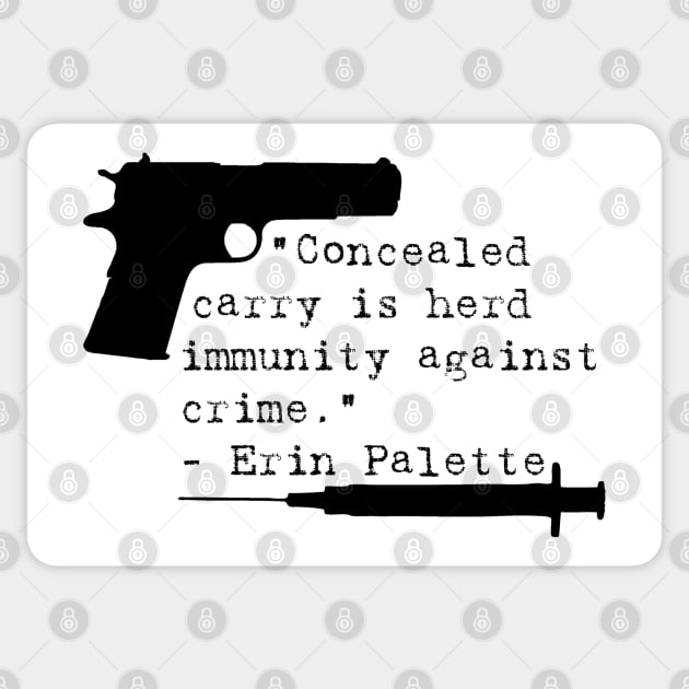 Herd Immunity, Black Text Sticker by Operation Blazing Sword